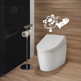 Resim Ne Verelim Size Banyo Sticker - Renkli Sticker-Duvar Sticker-Duvar Dekor 