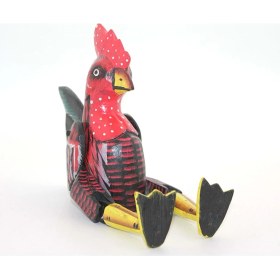 Resim Akıllı Durak Ahşap Sallanan Hayvan Figürü Model 1 