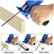 Resim Didadodo Taşınabilir Dekupaj Testere - Ahşap & Metal Kesim El Aleti 