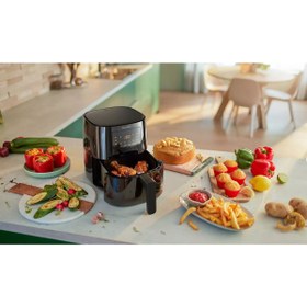 Resim Philips 3000 Series Airfryer L Rapid Air teknolojisi 1400 Watt 