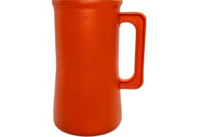 Resim Şeffaf 2l Plastik Su Kabı, Hafif ve Dayanıklı, Çok Amaçlı Kullanım 