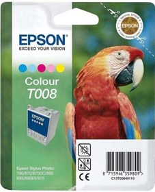 Resim Tonersepeti Epson T008-c13t00840120 Renkli Kartuş 