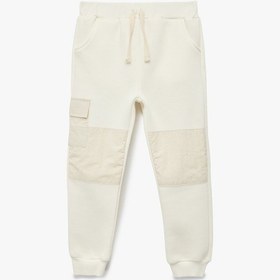 Resim Koton Cep Detaylı Beli Bağcıklı Jogger Eşofman Altı Ekru 6wmb40089tk Ekru 