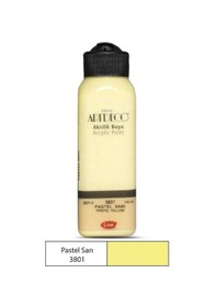 Resim Artdeco Akrilik Boya 140 Ml. 3801 Pastel Sarı 