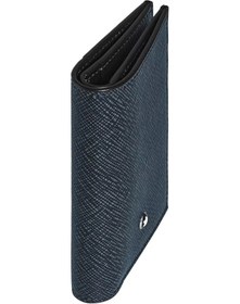 Resim Mont Blanc Montblanc Sartorial 4lü Tweed Mavi Mini Cüzdan 220382 