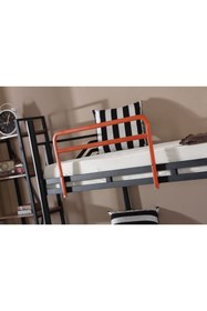 Resim RANZACI Solid Ranza 90x190 Genç Çocuk Yatak Odası Metal Ranza Ve Karyola 