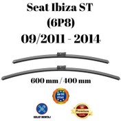 Resim Seat Ibiza St 6p8 2011 2012 2013 2014 Uyumlu Ön Cam Silecek Süpürgesi Takımı 600/400mm Silbak Sb2416c 