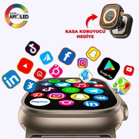 Resim sanalticaretiniz Watch Ultra 2 Pro Max Wifi Android Akıllı Saat (Yeni Sürüm) 