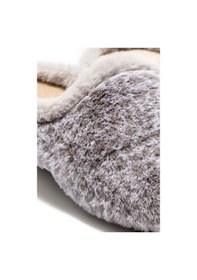 Resim Twigy Leopar CC0151B Kadın Ev Terliği Gri 36/41 Gri 
