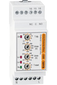Resim KAEL Aşırı Ve Düşük Gerilim Koruma Rölesi Monofaze Adg1 