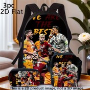 Resim 3 adet Galatasaray Sırt Çantası Üç Parça Seti, Okul Çantası, Öğle Yemeği Çantası ve Kalem Kutusu dahil, Dayanıklı ve Büyük Kapasiteli, Dizüstü Bilgisayar Sırt Çantası, Günlük Seyahat, Seyahat Kampı için Uygun, Mükemmel Bir Doğum Günü Hediyesi 