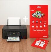 Resim Canon Pixma G3470 Wifi Mürekkep Püskürtmeli Renkli Çok Fonksiyonlu Yazıcı + Fotoğraf Kağıdı Hediyeli ! 