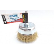 Resim Afrodit Giyim HA10145 Pimli Sarı Tel Çanak Fırça 50 mm 