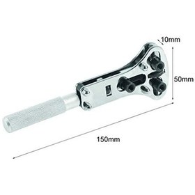 Resim Saat Kapak Açma Anahtarı 3 Başlı Saat Tamir Aparatı Ruıhua 