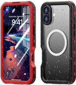 Resim İphone 16 İle Uyumlu Su Geçirmez Ip68 2m Düşme Koruması Kamera Düğmesi Desteği 