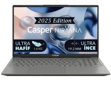 Resim Casper X600.7430-BQ00X-G-F Dizüstü Bilgisayar Metalik Gri 