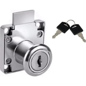 Resim Metal Dolap Çekmece Kilidi,yedek Anahtarlı Çekmece Dolap Kilidi (1) 