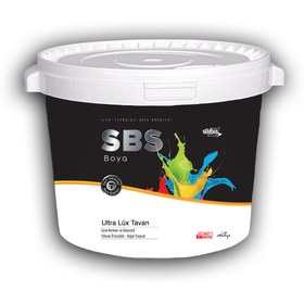 Resim SBS Ultra Lüks Tavan Boyası Beyaz 