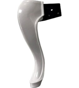 Resim Elif Lükens Ayak Mobilya Sehpa Banyo Dolabı Ayağı 20 cm Beyaz 