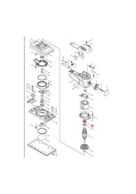 Resim Makita BO4901 Rulman 608 Ürün Kodu 210005-4 