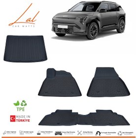 Resim Kia Ev3 3d Havuzlu Paspas Bagaj Havuzu Seti 2024+ 