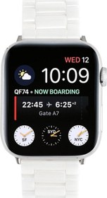 Resim Apple Watch 38mm Metal Seramik Kordon Beyaz 
