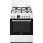 Resim Oscar 6836 4 Gözlü 64 LT Turbo Fırın Oscar