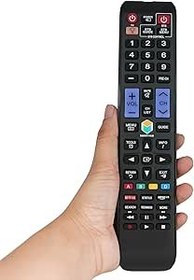 Resim Kassionel Samsung UN40F5500AF UN46F5500AF UN50F5500AF UN28H4500 UN55H7100 Akıllı 3D LED HDTV TV için Yedek Uzaktan Kumanda 