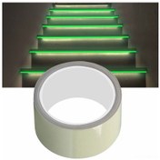 Resim Monyee Yeşil Işıklı Dekoratif Bant, 5m X 5cm, Tek Paket, Gece Görünürlüğü Sağlar 