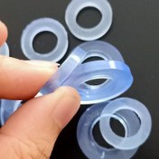 Resim 100 adet Şeffaf Silikon Sızdırmazlık Yastıkları, Çap 1/2'' / 3/4'' - Sıcak ve Soğuk Su Boruları İçin Uygun, Sızdırmaz Uygulamalar, Dayanıklı ve Güvenilir Bağlantılar, Ev İyileştirme İçin Yastıklar 