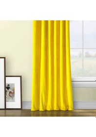 Resim Evdepo Home Deniz Soft Pileli Fon Perde Sarı 