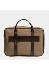 Resim Çantaş Retro Kanvas 40x29 Evrak Ve Laptop Çantası 15 İnç Haki 