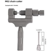 Resim Geeroyoo Motorsiklet Zincir Kaldırma Aracı 420/428/530, Tricycle & Bisiklet Uyumlu, Dayanıklı Malzeme, Tamir Seti 1 Adet + Yedek İğne Diğer 