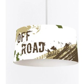 Resim Setay Offroad Çocuk Odası Takımı Uyumlu Dijital Baskılı Sarkıt Avize 