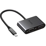 Resim S-link Swapp SW-U516 TypeC to HDMI + VGA Adaptör E-Fatura Aynı Gün Saat 17:00 Gönderilmektedir