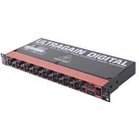 Resim Behringer ADA8200 Midasi Mikrofon Preamplifikatörlü 8 Girişli / 8 Çıkışlı ADAT Ses Arayüzü 
