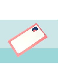 Resim Tkgz - Samsung Galaxy Uyumlu A51 A515 Arka Kapak Batarya Kapağı - Beyaz Çok Renkli 