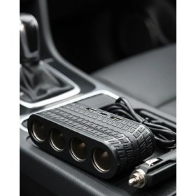Resim Toyigoo Araç Çakmak Çoklayıcı USB ve Type C Destekli Güçlü ve Güvenli Kullanım 