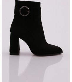 Resim Dgn 9081 Kadin Topuklu Bot 9081-2219-R1680 Siyah 