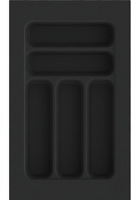 Resim Çekmece İçi Kaşıklık Ve Kepçelik Düzenleyici Antrasit 30x49 Cm 23,5x40 Cm Kadar Kesilebilir Antrasit 