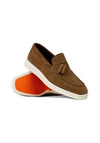 Resim Deery Erkek Hakiki Süet Taba Renk Loafer Ayakkabı - 01994mtbac01 Taba 