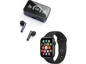 Resim MiraLive Akıllı Saat ve Bluetooth Kulaklık Seti Amoled Ekran Uzun Batarya ve Kablosuz Kullanım 