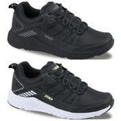 Resim Jump 24865 Confort Casual Erkek Günlük Spor Ayakkabısı Gri - Sarı 