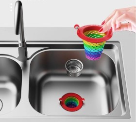 Resim Renkli 6 Kademeli Lavabo Süzgeci 5224 