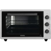 Resim Vestel MF 42 EG Mini Fırın 42 Lt Kompakt Tasarım Ayarlanabilir Isı ve Çoklu Pişirme Fonksiyonları 