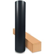 Resim Temiz Pazar Mat Siyah Kaplama Folyosu 122 Cm X 1 Metre 