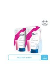 Resim Veet Pure Hassas Ciltler Duşta Tüy Dökücü Krem 2 x 150 ML 