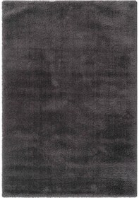 Resim Cool Halı Comfy 1006 Antrasit Yumuşak Dokulu Halı Kilim Salon Koridor Çocuk Odası Halısı Uzun Tüylü Kesme Yolluk Shagyy Dokuma Makine Halısı 