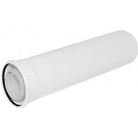 Resim Demirdöküm Uyumlu Yoğuşmalı Kombi Baca Uzatması 100 Cm Logolu 