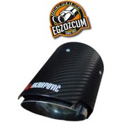 Resim Akrapovic 100 Mm Tekli Içi Krom Tek Çıkış Egzoz Ucu Akrapoviç Eksoz 